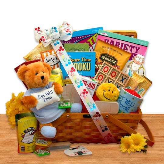 Get Well Soon My Friend Get Well Hamper Set By Gbds | Michaels® Get Well Soon My Friend Get Well Hamper Set By Gbds | Michaels®